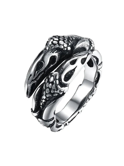 Retro Unique Double Claw Ring