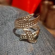 Silver Arrow Wrap Ring